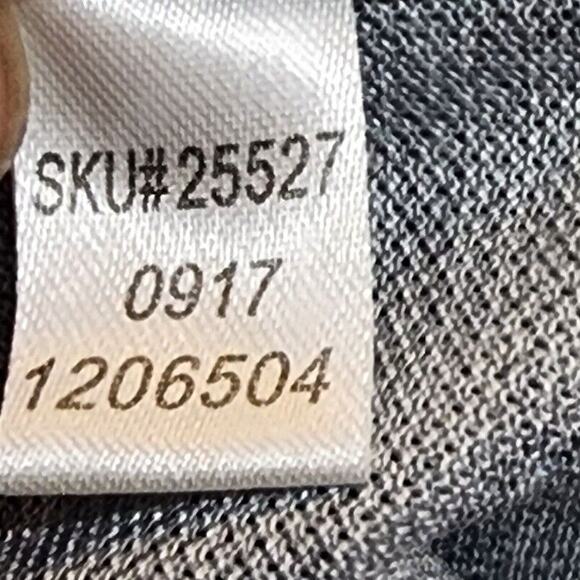 Footjoy Golf Polo Shirt Men M Grey Pique Micro Flower Stonecreek Golf Course - Picture 8 of 8